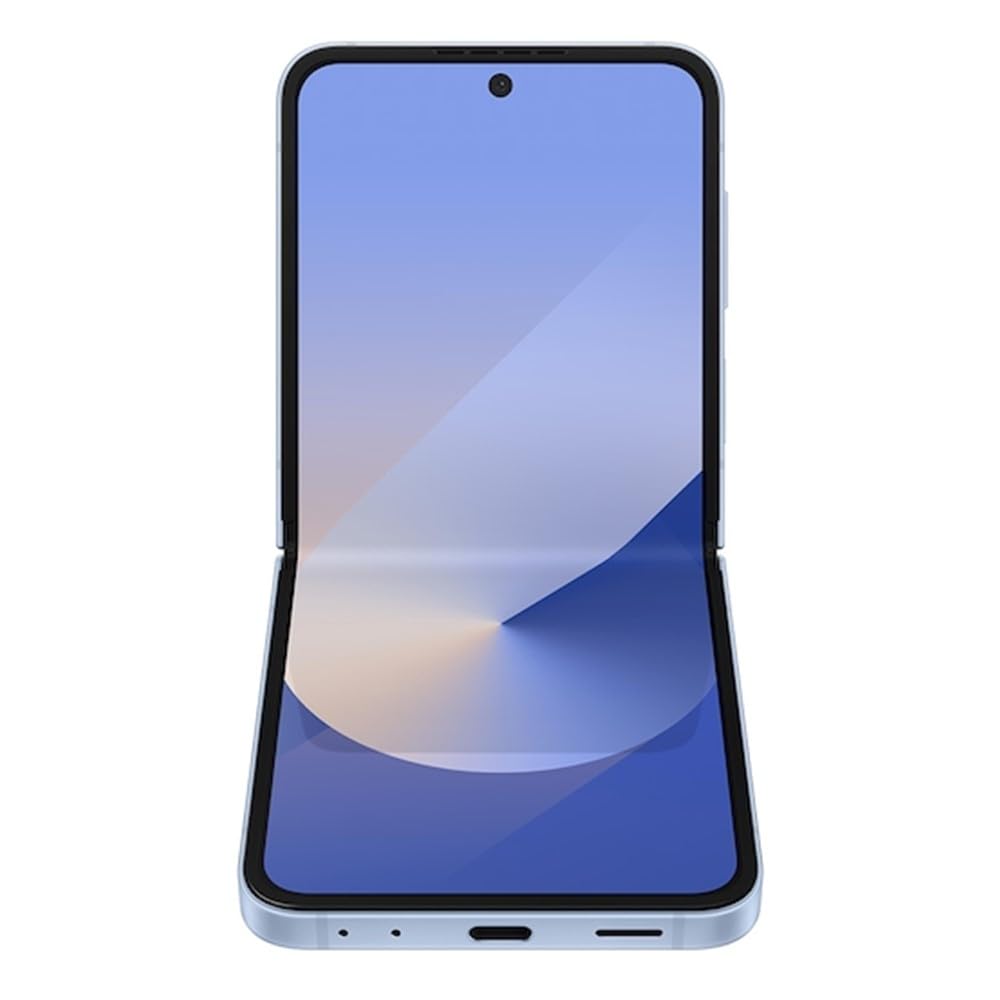 Samsung Galaxy Z Flip6 5G (256 Go, 12 Go) AMOLED pliable 6,7", caméra 50 MP 4K, Snapdragon 8 (modèle international pour Verizon, T-Mobile, Global) F741W (ombre argentée)