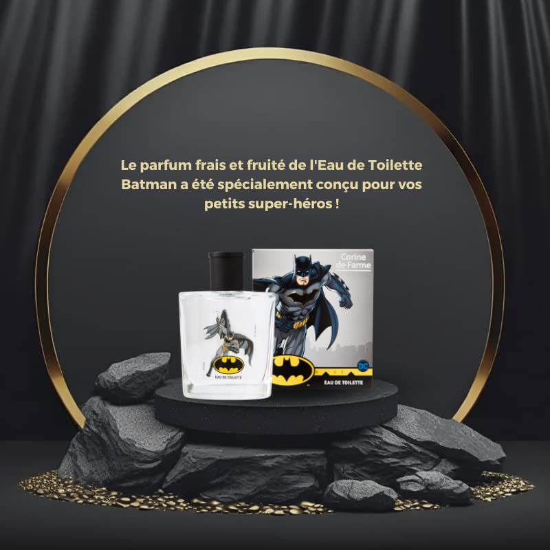 Corine De Farme, Avengers, Children's Perfume, Disney Eau De Toilette, Perfume for Children from 3 Years, 50 ml, Clean Beauty Formulation, 100% Made in France