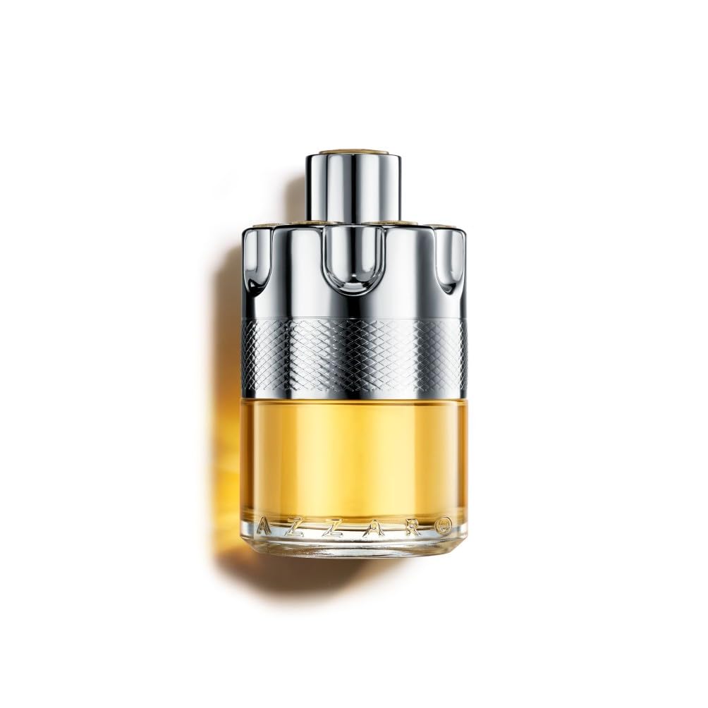 AZZARO Wanted - Eau De Toilette Homme - Boisé Agrume Épicé - Cardamome, Vétiver & Citron - Tenue Longue Durée - Spray Vaporisateur