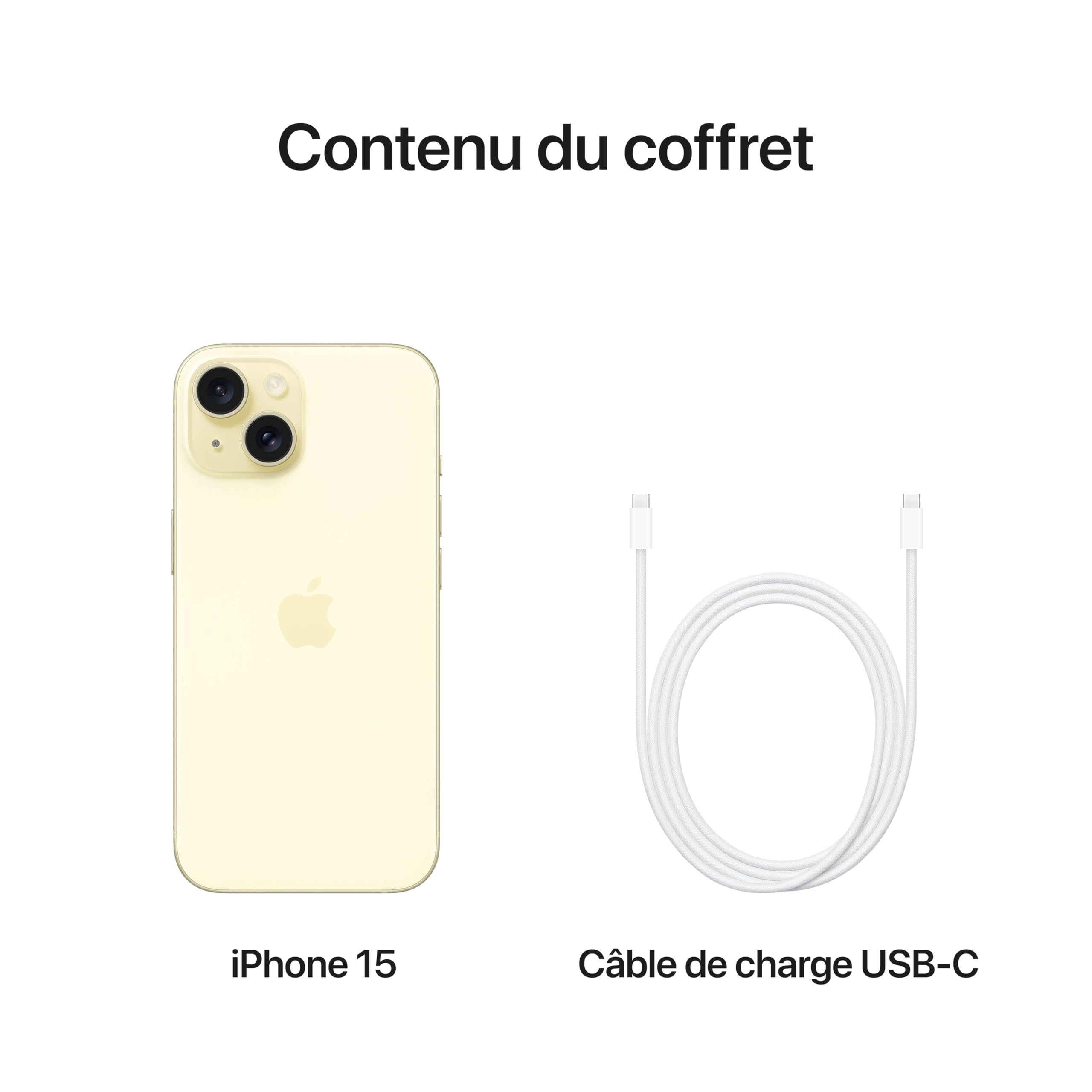 Apple iphone 15 (128gb) - black