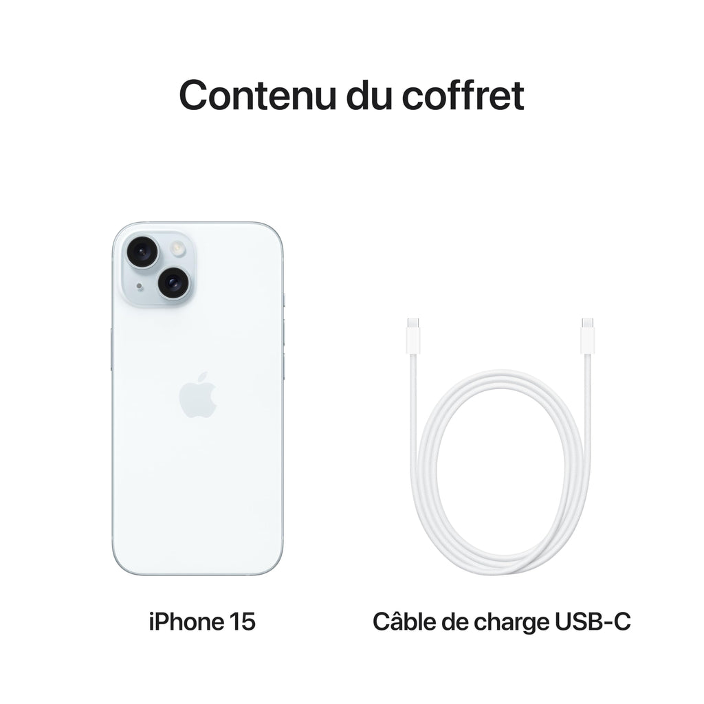 Apple iphone 15 (128gb) - black