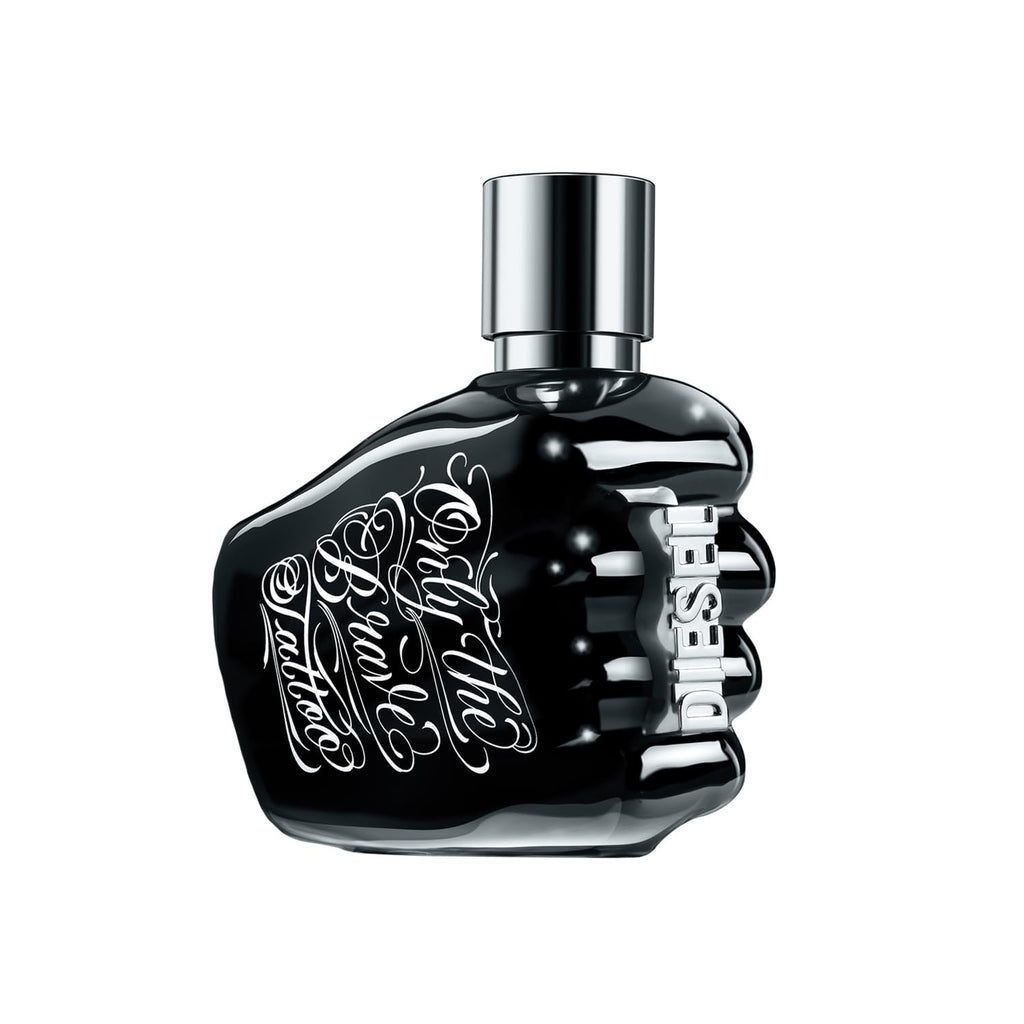 DIESEL Only The Brave Tattoo - Eau De Toilette Homme - Boisé - Accord Pomme Granny Smith, Bois Ambrés & Tabac Narguilé - Tenue Longue Durée - Spray Vaporisateur
