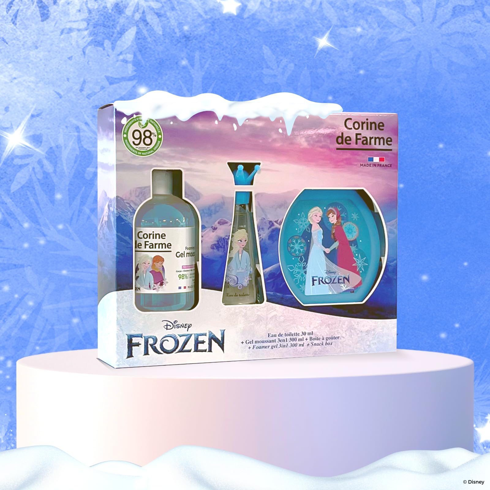 Corine De Farme, Avengers, Children's Perfume, Disney Eau De Toilette, Perfume for Children from 3 Years, 50 ml, Clean Beauty Formulation, 100% Made in France