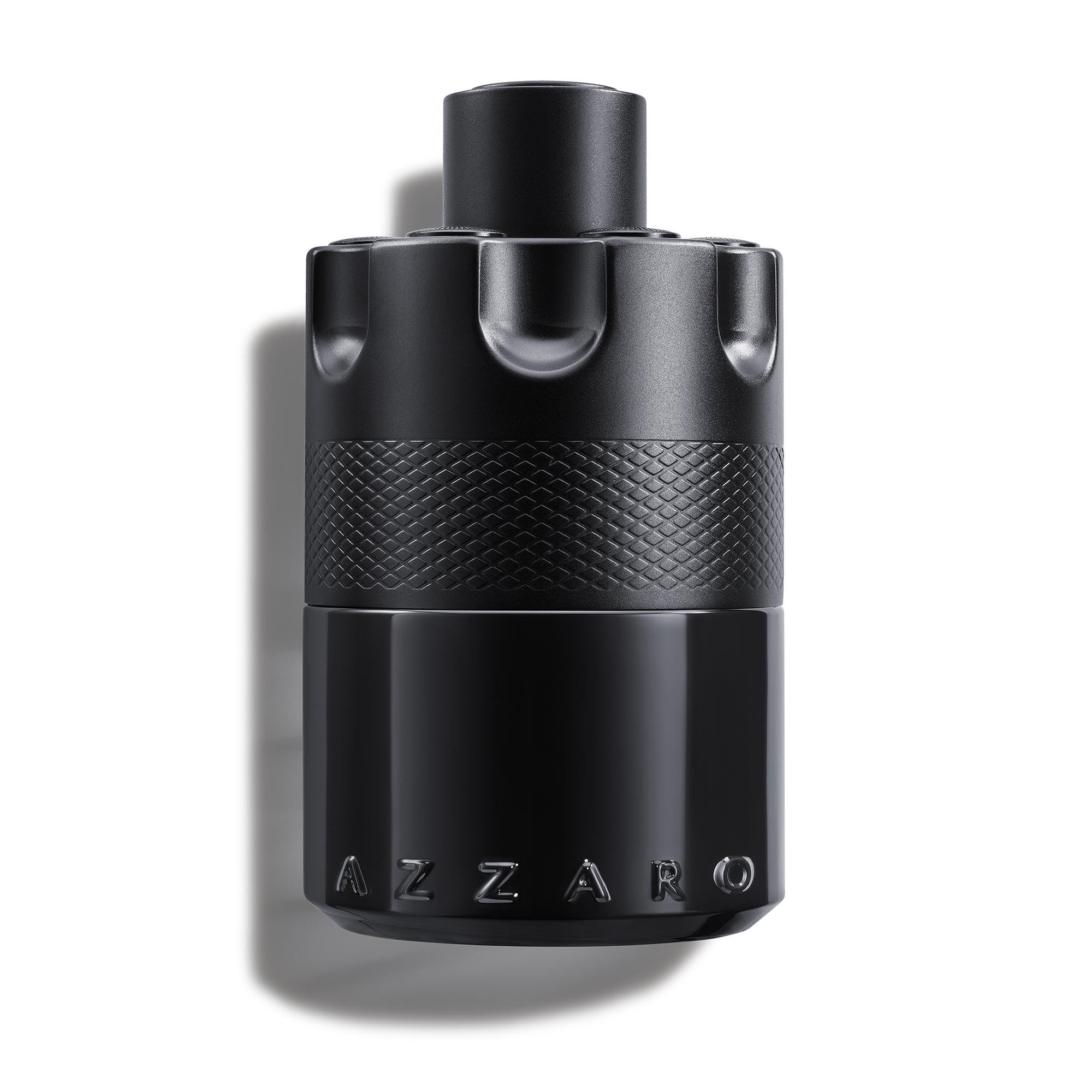 AZZARO The Most Wanted - Eau De Parfum Intense Homme - Fougère Ambré Boisé - Cardamome, Caramel Fondant & Bois Ambré - Tenue Longue Durée - Spray Vaporisateur