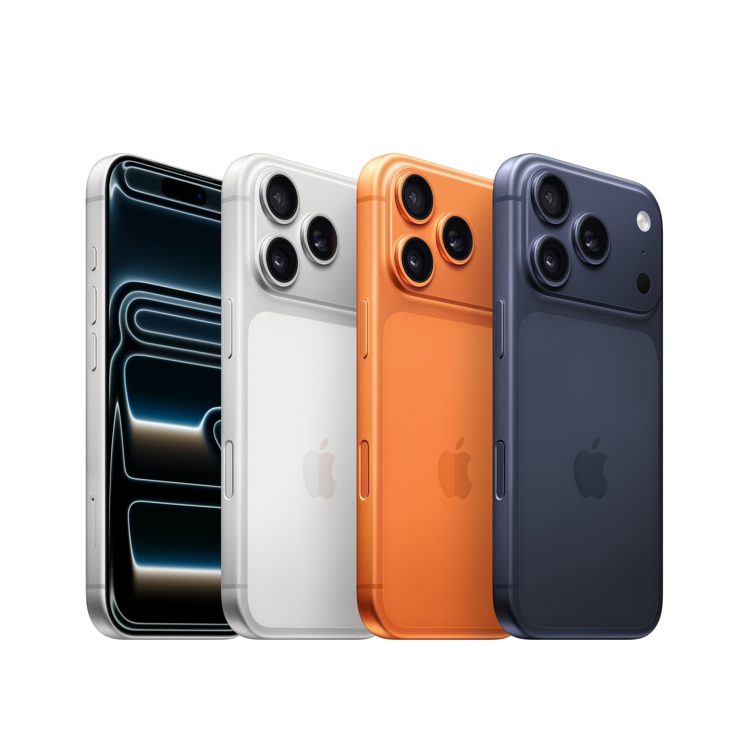 Apple iPhone 17 Pro 256GB: 6.3-inch screen up to 120Hz, A19 Pro chip, Prodigious battery life, Pro Fusion camera system with Front Center Stage camera; Cosmic Orange