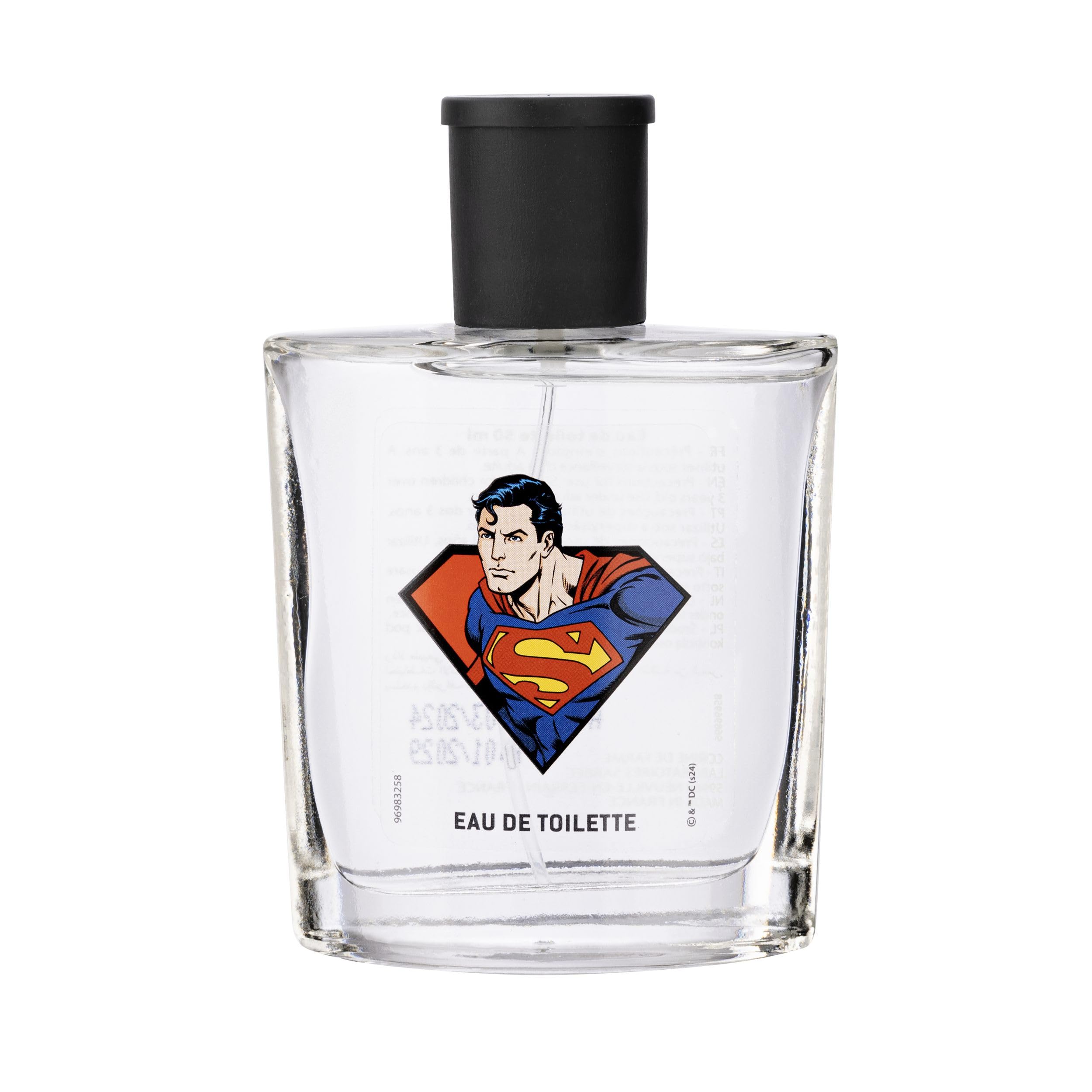 Corine de Farme - Superman Eau de Toilette - Fragrance for Children - Clean Beauty Formulation, Made in France - Fruity and Woody Scent - 50 ml