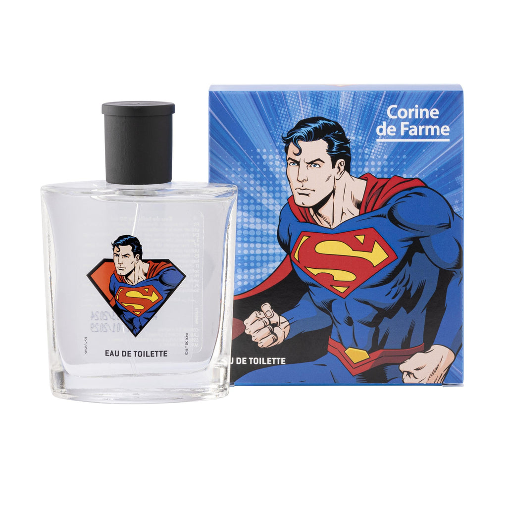 Corine de Farme - Superman Eau de Toilette - Fragrance for Children - Clean Beauty Formulation, Made in France - Fruity and Woody Scent - 50 ml