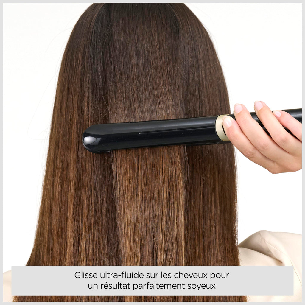 BaByliss Super Smooth Hair Straightener - Ionic Anti-Frizz Technology, Heat Resistant Mat, Ceramic Plates for Perfect Straightening, Ultra-Fast Heating, Temperatures 140-235°C, ST393E