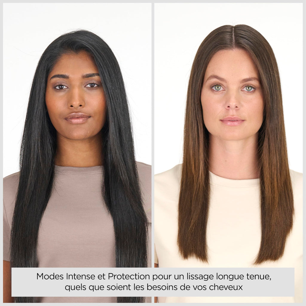 BaByliss Super Smooth Hair Straightener - Ionic Anti-Frizz Technology, Heat Resistant Mat, Ceramic Plates for Perfect Straightening, Ultra-Fast Heating, Temperatures 140-235°C, ST393E