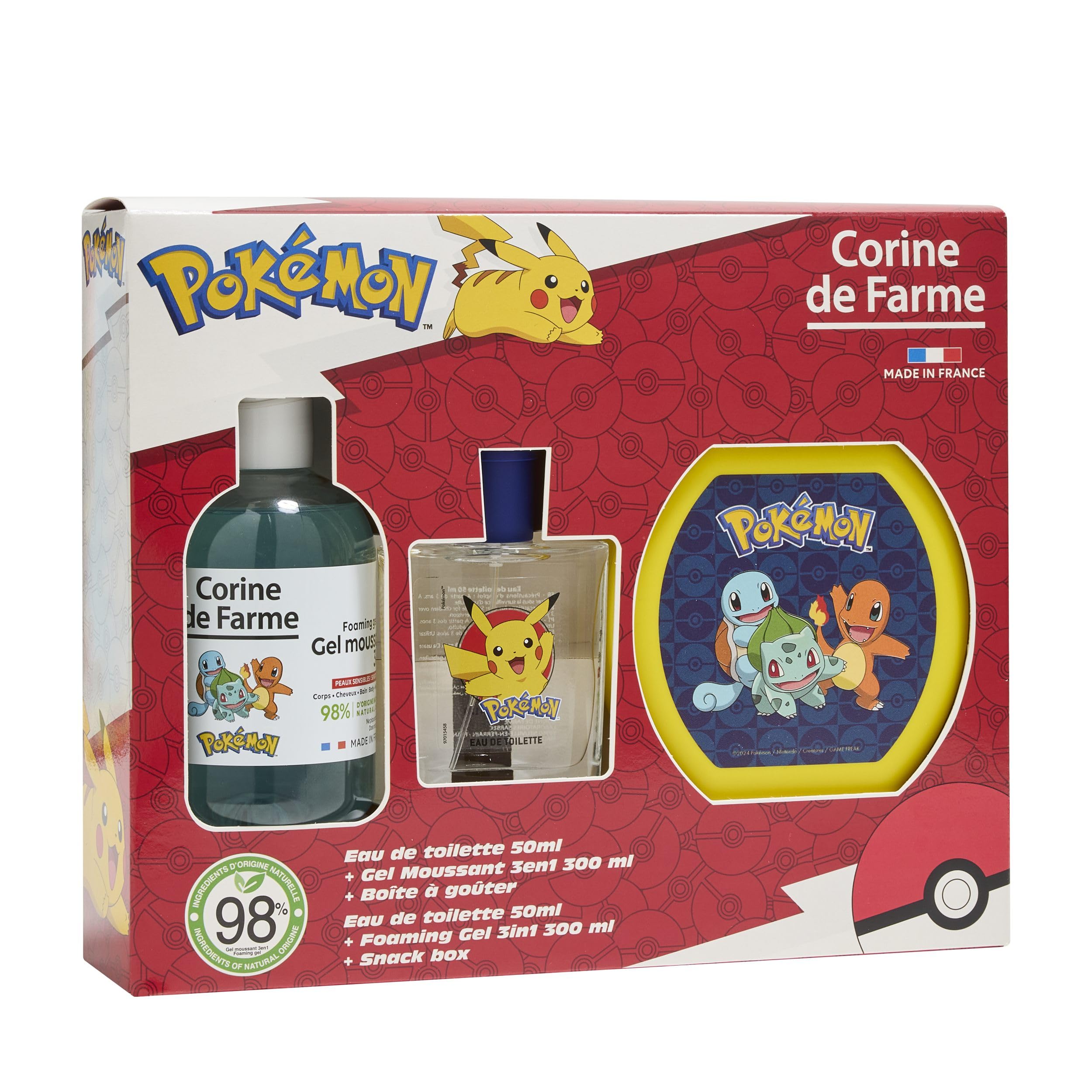 Corine De Farme, Avengers, Children's Perfume, Disney Eau De Toilette, Perfume for Children from 3 Years, 50 ml, Clean Beauty Formulation, 100% Made in France