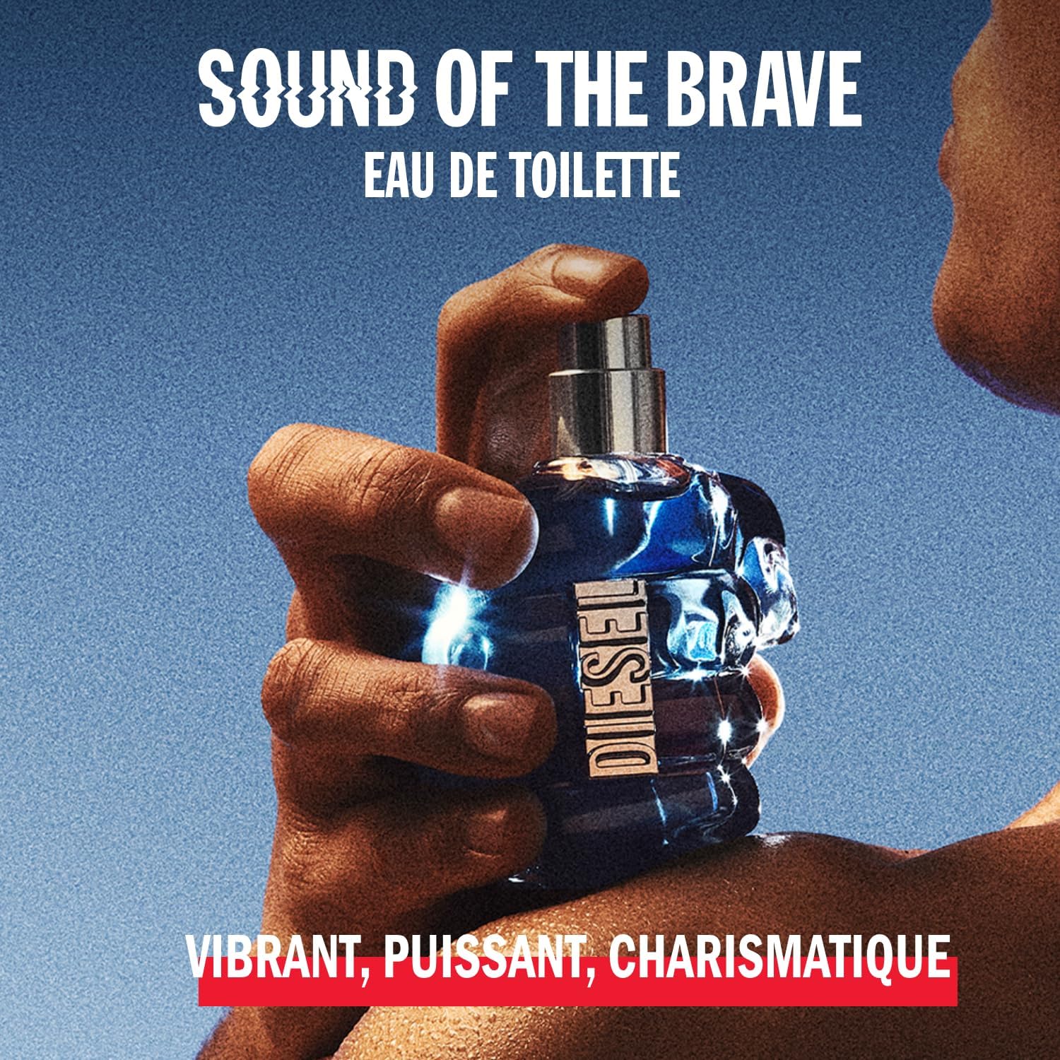 Diesel Sound Of The Brave, Eau de Toilette Spray for Men, Spicy and Refreshing Scent, 50 ml