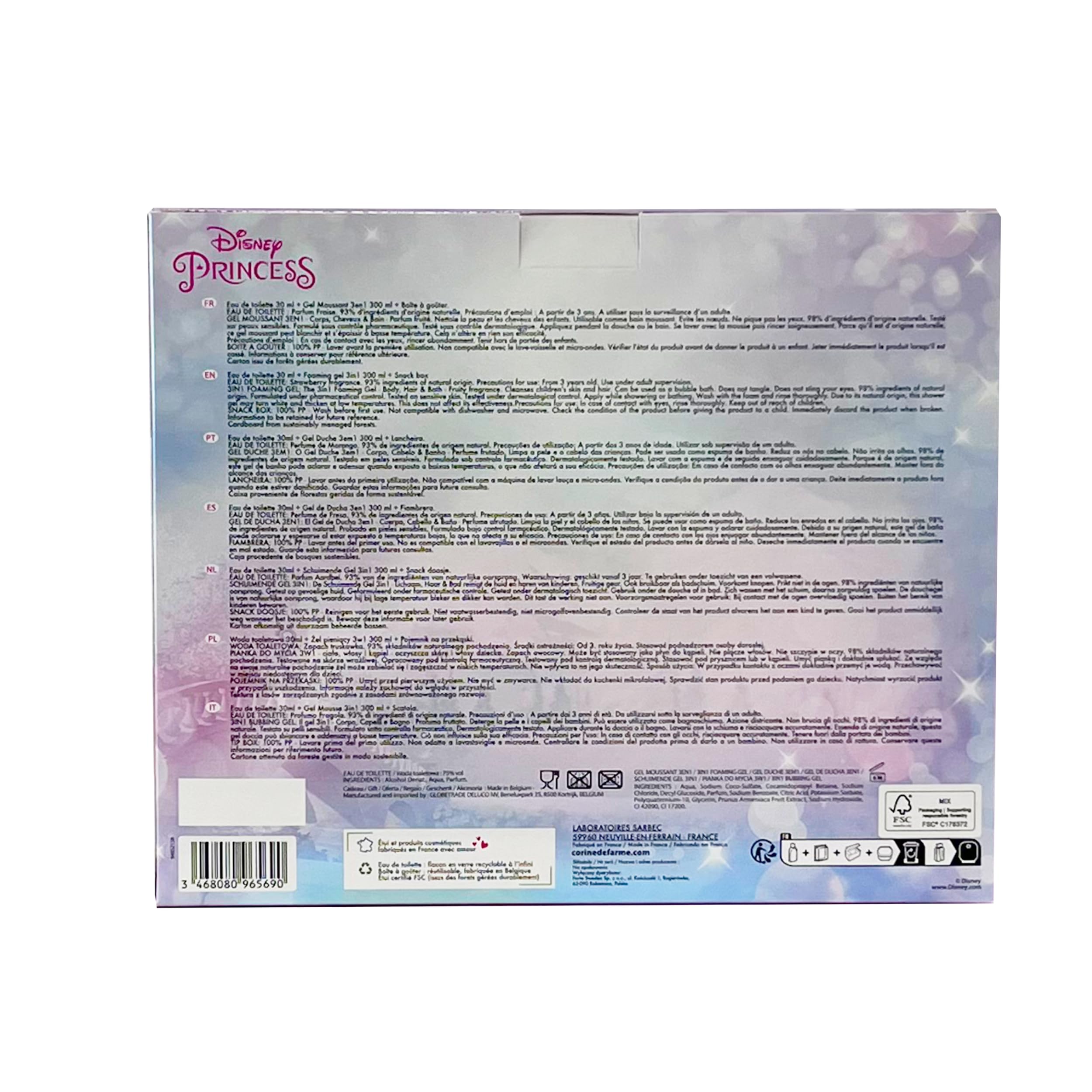 Corine De Farme, Avengers, Children's Perfume, Disney Eau De Toilette, Perfume for Children from 3 Years, 50 ml, Clean Beauty Formulation, 100% Made in France