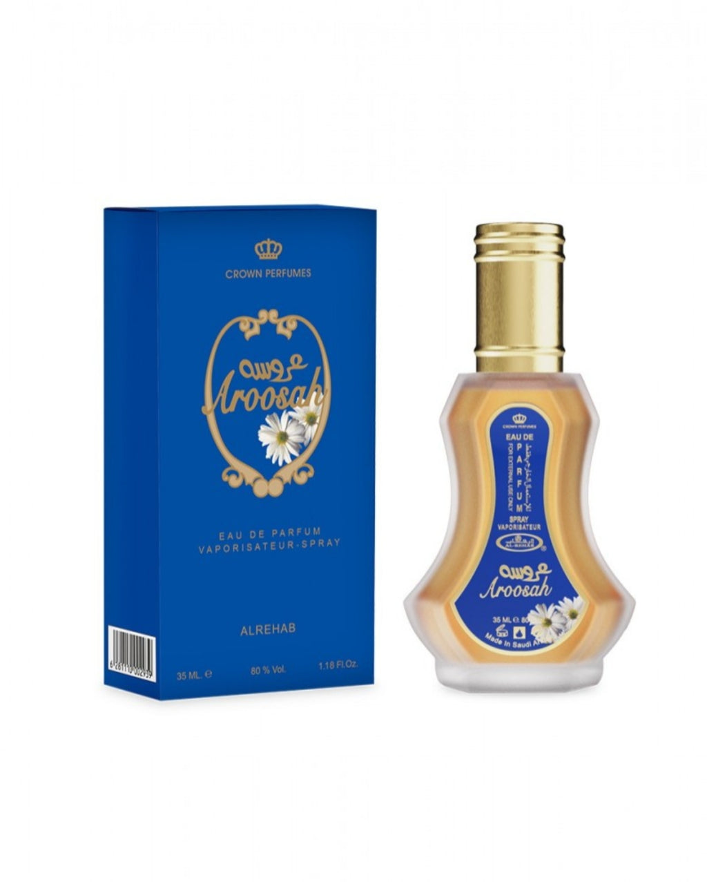 Al Rehab Aroosah Collection Attar Fragrance Spray 35ml